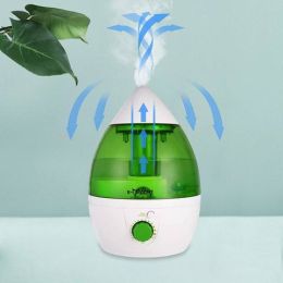 Bosonshop Humidifiers for Bedroom Quiet Ultrasonic Cool Mist Humidifier 1.1L with Auto Shut-Off (Color: Green)