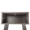 Nightstand, Modern End Table with Drawer, Wooden Side Table for Living Room and Bedroom, Home Furniture