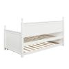 Twin Size Wood Daybed with Twin Size Trundle