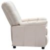 Recliner Cream Fabric