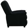 Recliner Black Fabric