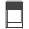 Nightstand Anthracite 15"x13.8"x21.3" Steel