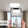 20W 10Inch Modern Flush Mount LED Ceiling Light Fixture 6000K Cool White,Thin Round Light for Hallways Basement Bathroom or Kitchen