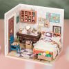 Robotime Rolife DIY Dollhouse Wooden Toys For Birthday Gift DGM08