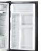 Compact refrigerator with freezer, 3.2 Cu.ft Mini Fridge with Reversible Door, 5 Settings Temperature Adjustable for Kitchen, Bedroom, Dorm, Apartment