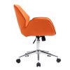 Lower Price office furniture chair swivel low back Nordic Home adjustable Leather office chair