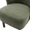 Tufted Side Chair with Solid Wood Legs for Living Room Bedroom