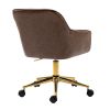 Modern Luxury High Quality Genuine Leather Office Chair with Adjustable 360Â° Swivel Height