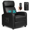 Recliner Sofa Wingback Chair with Massage Function