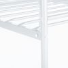 Voilamart Metal Bed Frame Twin Size White