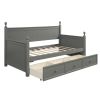 Wood Daybed with Three Drawers ,Twin Size Daybed,No Box Spring Needed