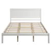 Platform Bed Frame with Headboard , Wood Slat Support , No Box Spring Needed ,Queen,Espresso