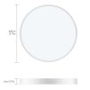 LED Ceiling Light 28W Round Ultra Thin Flush Mount Kitchen Lamp Home Fixture