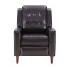 Orisfur. Push Back Recliner Manual Armchair with Medieval style Accent Chair for Living Room, Bedroom, Home Office  YJ