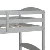 Twin L-Shaped Bunk bed with Trundle