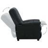 Recliner Dark Gray Fabric