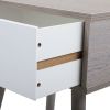 Nightstand, Modern End Table with Drawer, Wooden Side Table for Living Room and Bedroom, Home Furniture