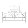 Full Size Metal bed frame , Solid Sturdy Steel Slat Support, No Box Spring Needed and Easy Assembly,Black