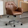 Lower Price office furniture chair swivel low back Nordic Home adjustable Leather office chair