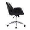 Lower Price office furniture chair swivel low back Nordic Home adjustable Leather office chair