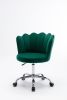 COOLMORE Swivel Shell Chair for Living Room/Bed Room, Modern Leisure office Chair Green