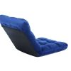 42-position adjustable backrest floor sofa chair, lounge chair with upholstered backrest, folding lazy chair for meditation, reading, watching, video