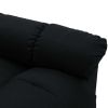 Recliner Black Fabric