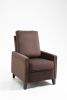 [Only for Pickup] 34.5'' Wide Velvet Manual Standard Recliner, 4 Colors Availabel