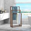 Metal Freestanding Towel Rack 3 Tiers Hand Towel Holder Organizer for Bathroom Accessories RT