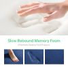 Memory Foam Bath Rugs and Mats Sets,0.7"" Extra Thick Absorbent Non-Slip Bath mats