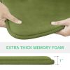 Memory Foam Bath Rugs and Mats Sets,0.7"" Extra Thick Absorbent Non-Slip Bath mats