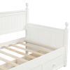 Wood Daybed with Three Drawers ,Twin Size Daybed,No Box Spring Needed