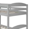 Twin L-Shaped Bunk bed with Trundle