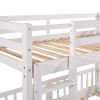 Twin Over Twin Bunk Bed with Slide and Ladder