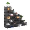 7-Tier Shoe Rack, Space Saving 28-Pair Plastic Shoe Units, Cabinet Storage Organizer, Ideal for Entryway Hallway Bathroom Living Room and Corridor  XH