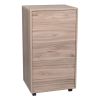 7-Drawer Chest, MDF Storage Dresser Cabinet with Wheels RT