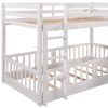 Twin Over Twin Bunk Bed with Slide and Ladder