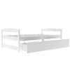 Twin size platform bed, with two drawers