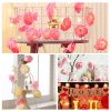 40 LEDs Rose Flower String Lights 10ft Battery Operated Decorative Lights for Anniversary Valentine's Wedding Bedroom