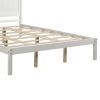 Platform Bed Frame with Headboard , Wood Slat Support , No Box Spring Needed ,Queen,Espresso