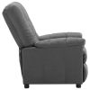 Recliner Light Gray Fabric