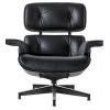 High grade vintage 8 layer leather plywood ergonomic design office chair