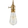 LED Globe Fairy Light Bulb,G80 E26 Warm White Edison Screw Night Lights, Flash Starry Decorative Copper Wire String Lights for Bedroom Living Room Fes