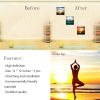 Modern Canvas Painting A People Do Yoga or Exercise for Workout Wall Art Sport Picture Printed Canvas Giclee Artwork on Gym, Bedroom or Studio, Home W