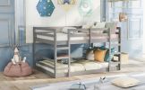 Full Over Full Bunk Bed with Ladder